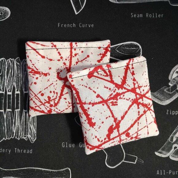 🪡Handmade Catnip Pouches - Set of 2 "Dexter's Lab" - Picture 1 of 2